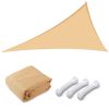 22' x 22' x 22' Triangle Sun Shade Sail/Sand