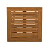Outdoor Patio Wood Portable Extended Chaise Lounge Set with Foldable Tea Table for Balcony; Poolside; Garden